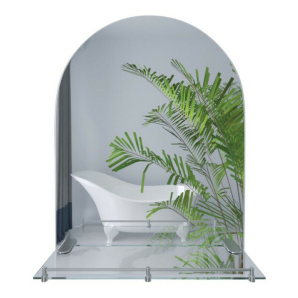 Зеркало Lidz 140.07.03 500х690х110 с полкой