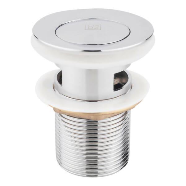 Донный клапан для раковины Lidz (CRM) 47 00 004 00 с переливом