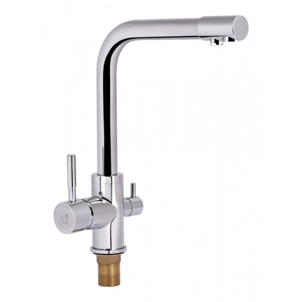 Змішувач для кухні Lidz (CRM) Over 38 020 з підключенням до фільтра