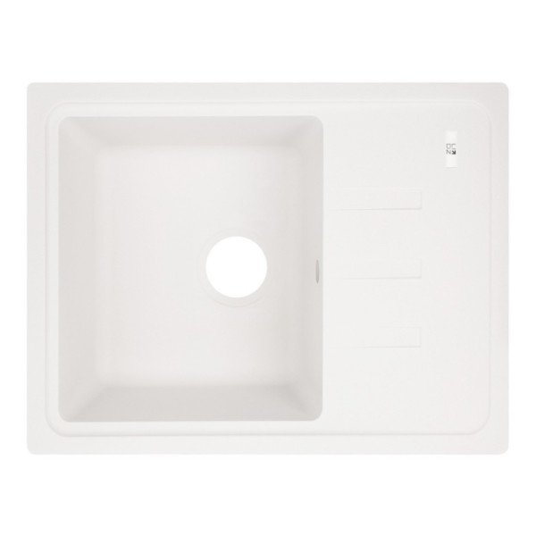 Кухонная мойка Lidz 620x435/200 WHI-01 (LIDZWHI01620435200)