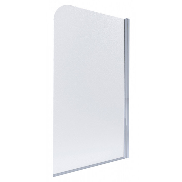 Штора на ванну Lidz Brama SS80x140R.CRM.FR стекло Frost 6 мм, правая