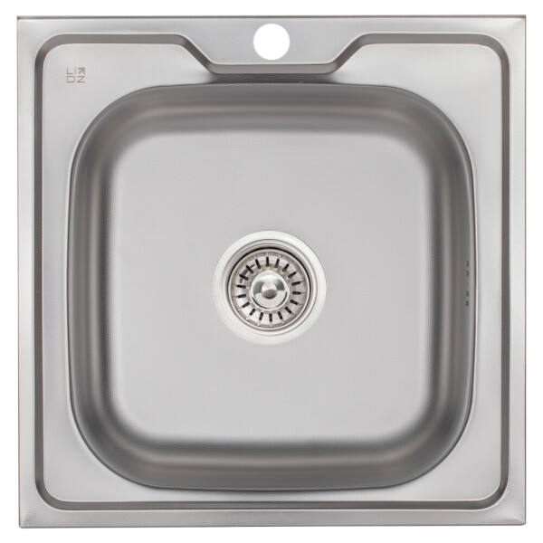 Кухонна мийка Lidz 5050 0,6 мм Decor (LIDZ5050DEC06)