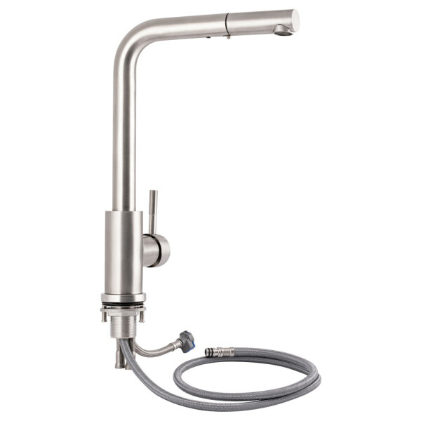 Змішувач для кухні Lidz (NKS) 12 32 015FL-13 з висувним виливом