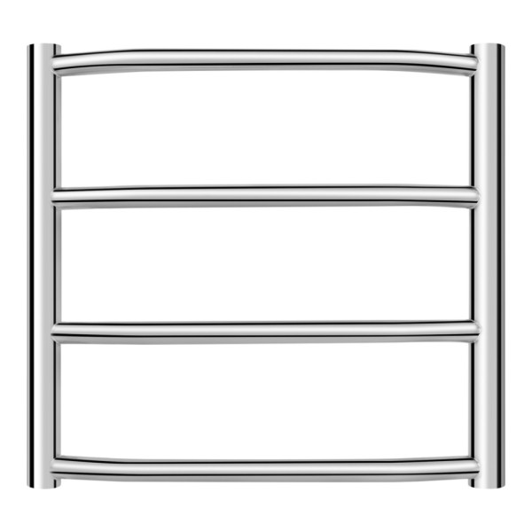 Полотенцесушитель водяной Lidz Trapezium (CRM) D38/25 500x500 P4