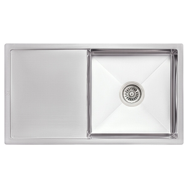 Кухонна мийка Lidz H7844 3.0/1.0 мм Brush (LIDZH7844LBRU3010)