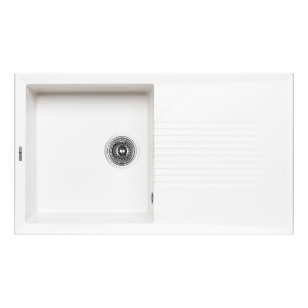 Кухонная мойка Lidz 860х500/240 WHI-01 (LIDZWHI01860500240)